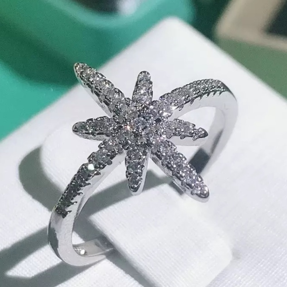Sterling silver North Star ⭐️ ring - Picture 3 of 4